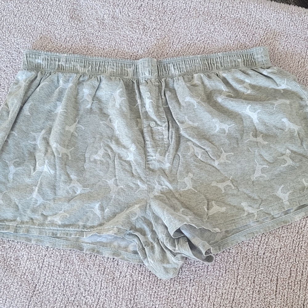VS PINK Boxer Sleep Shorts L